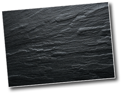 Dark grey / black slate texture, floortile, wallpaper or background. Rough texture with fine details.